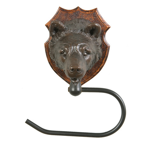 Bear Head Toilet Paper Holder