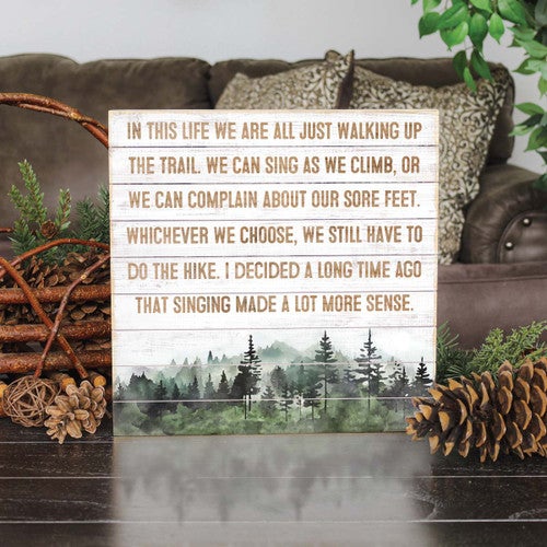Trail Wisdom Wall Art