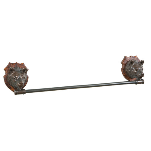 Bear Head Towel Bar