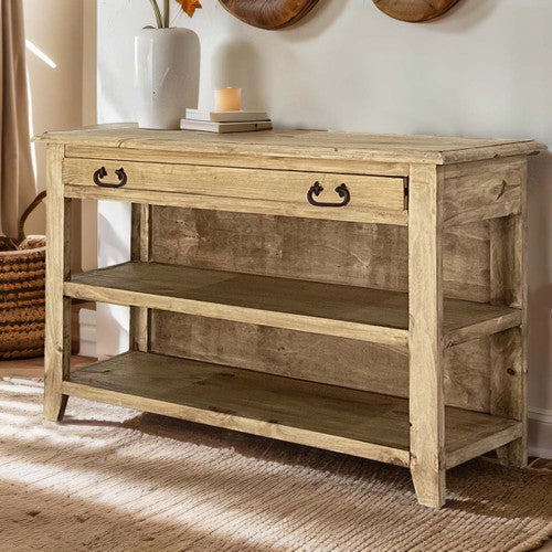 Garret Sofa Table - Honey