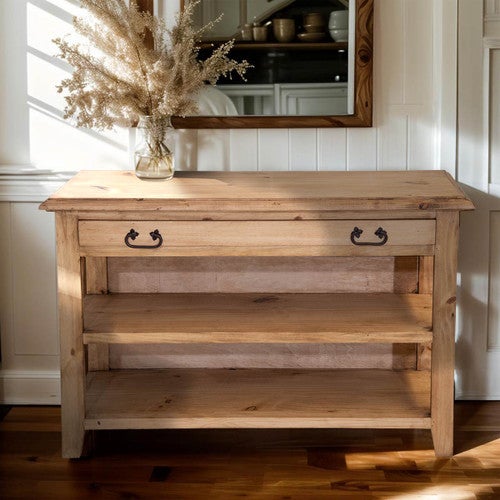 Garret Sofa Table - Honey