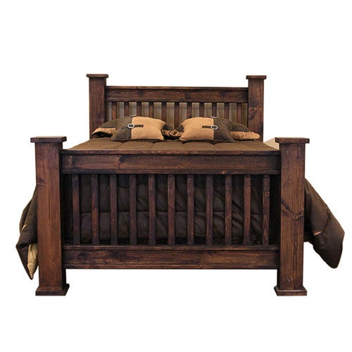 Royal Journey Brown Bed - Queen
