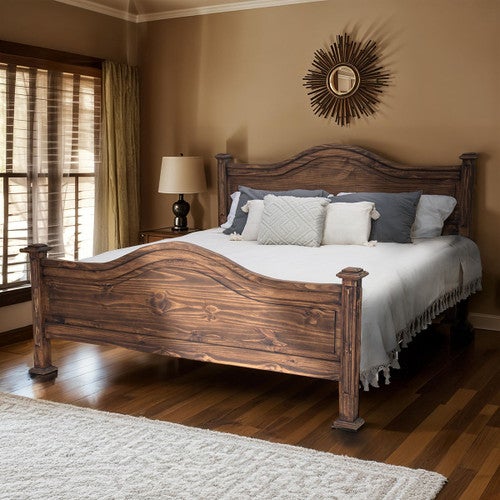 Frankie Brown Bed - King