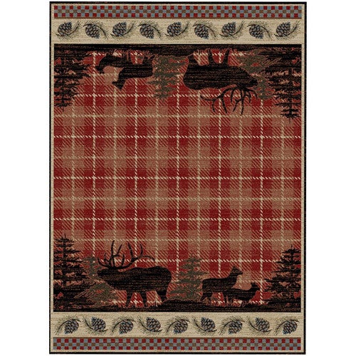 Woodland Elk Trail Rug Collection