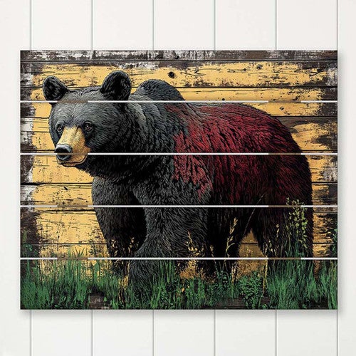 Timberland Bear Pallet Sign