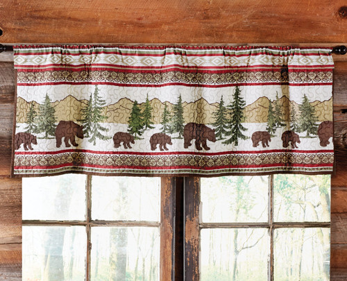 Bear Journey Valance