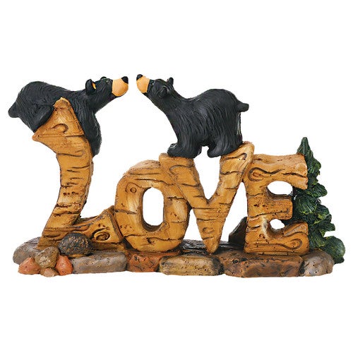 Bear Kiss Love Figurine