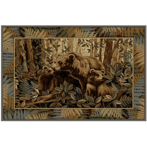 Bear Kisses Rug - 2 x 7