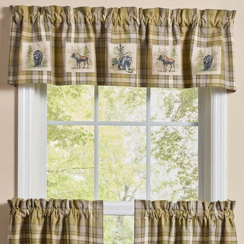 Rocky Mountain Cabin Valance