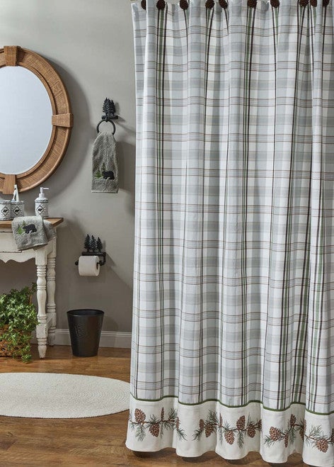 Pinecone Meadow Shower Curtain