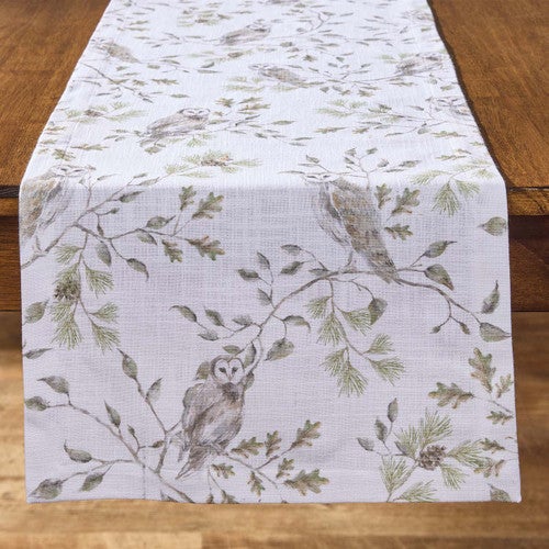 Owl's Rest Table Runner - 54 Inch