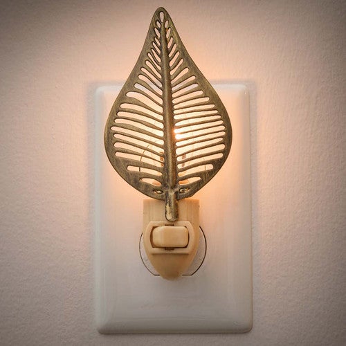 Pointed Foliage Night Light