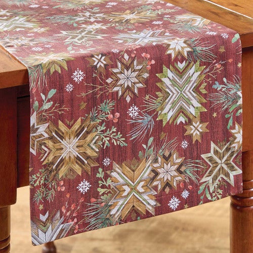 Nordic Star Table Runner - 54 Inch