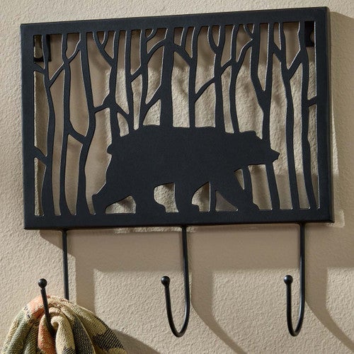 Grizzly Trio Wall Hook