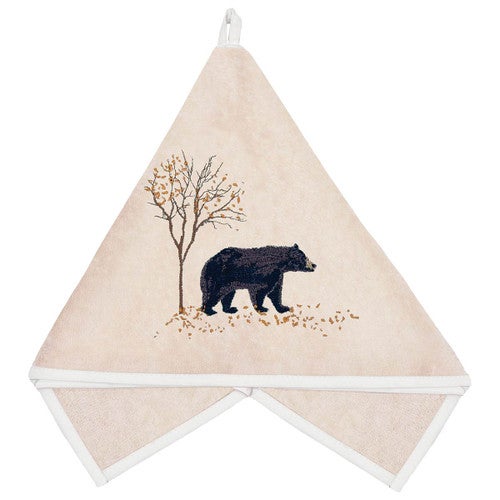 Autumn Bear Guest Towels - Set of 2 - OUT OF STOCK UNTIL 08/14/2025