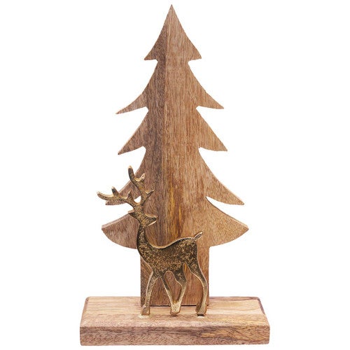 Pine Woods Deer Figurine