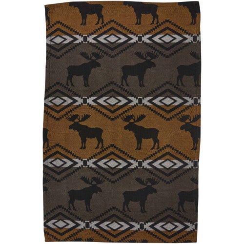 Timberline Moose Jacquard Dishtowels - Set of 4