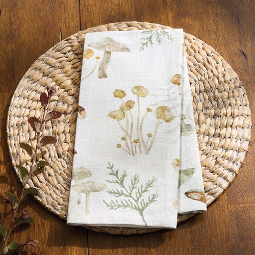 Forest Fungi Dishtowels - Set of 4