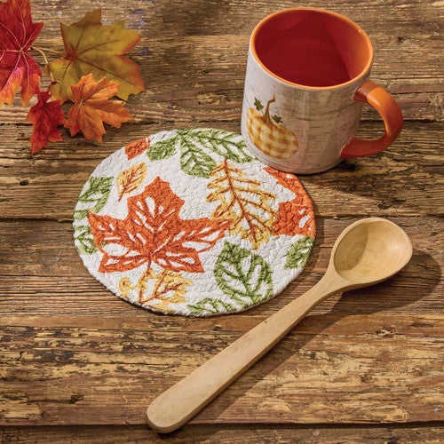 Woven Foliage Trivets - Set of 4