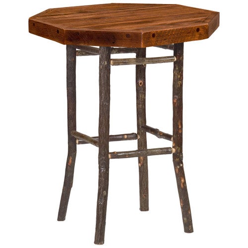 Appalachian Octagon Pub Table with Artisan Top