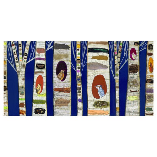 Wild Bird Forest Canvas Art