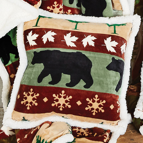Bear Mountain Plush Pillow - OUT OF STOCK UNTIL 11/25/2025