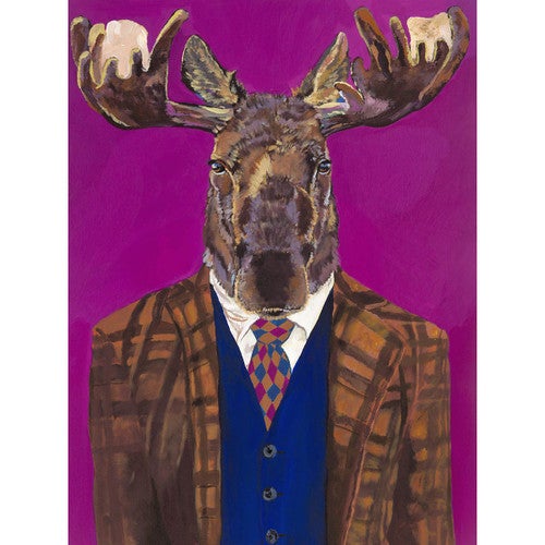 Mister Moose Canvas Print