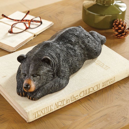 Lazy Black Bear Sculptures