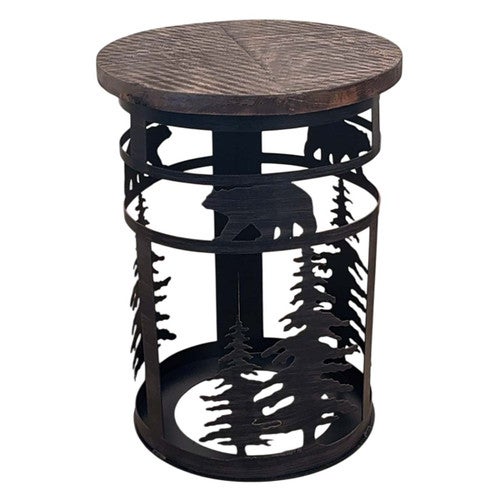 Forest Bear End Table