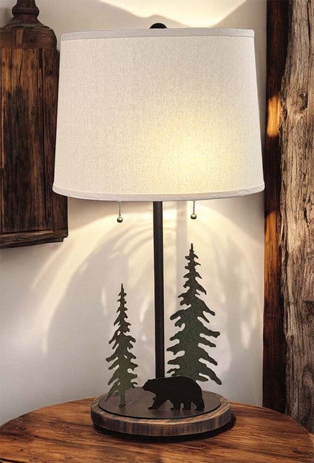 Grizzly Grove Table Lamp