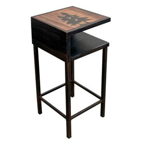 Fireside Fir Drink Table