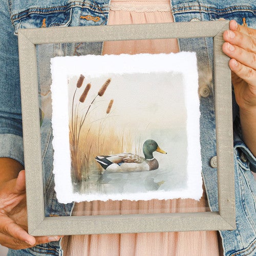 Marshland Serenity Framed Wall Art