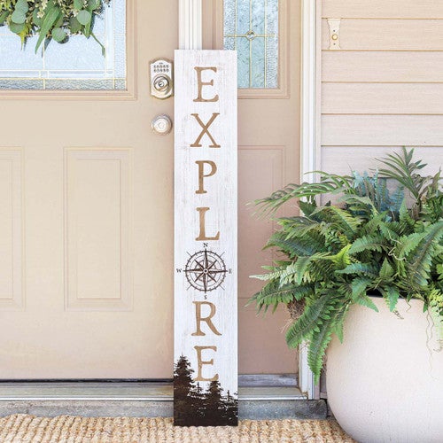 Woodland Voyager Wood Sign