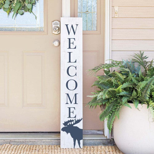 Moose Trail Wood Sign