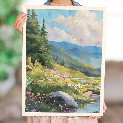Alpine Meadow Wall Art