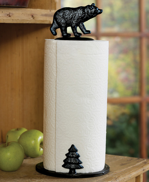 Bear Paper Towel Holder