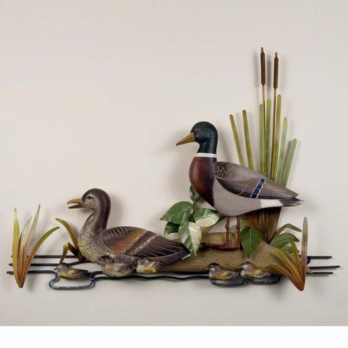 Mallard Duck Wall Sculpture