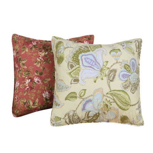 Floral Meadows Decorative Pillow Pair - OVERSTOCK