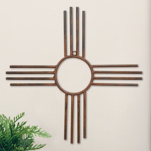 New Mexico Zia Sun Wall Hanging - Small - OVERSTOCK