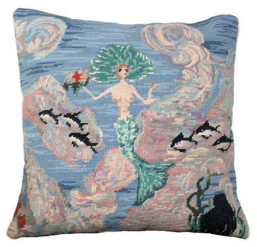 Sea Siren II Pillow - OVERSTOCK
