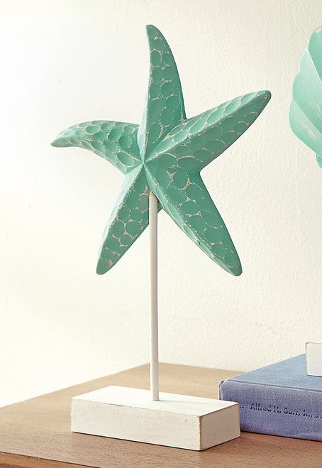 Carved Starfish Tabletop Sculpture - CLEARANCE