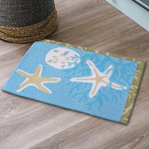 Ocean Floor Accent Rug - OVERSTOCK