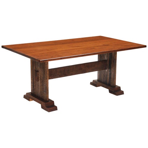 Barnwood Harvest Rectangle Dining Table