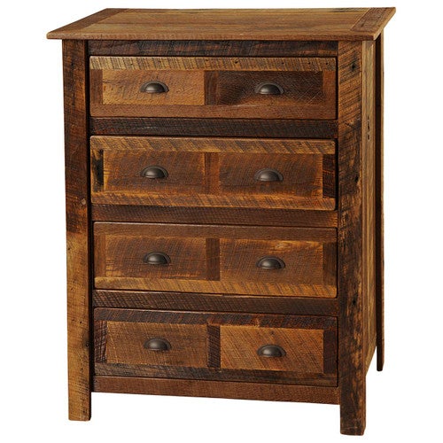 Barnwood Four Drawer Chest