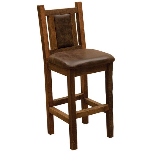 Barnwood Artisan Counter Stool