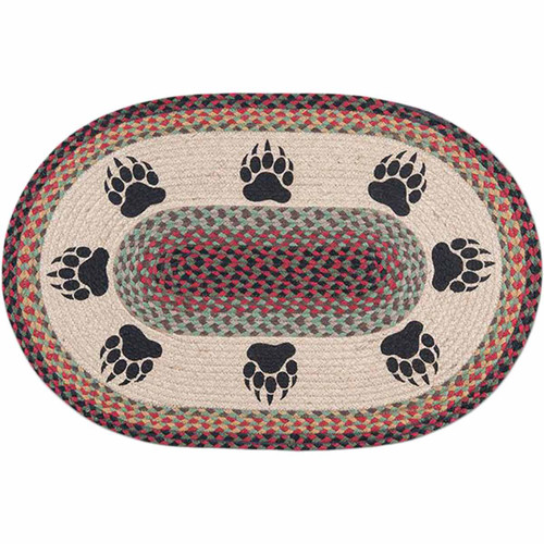 Bear Pawprints Rug