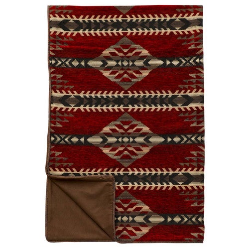 Gallop Claret Throw