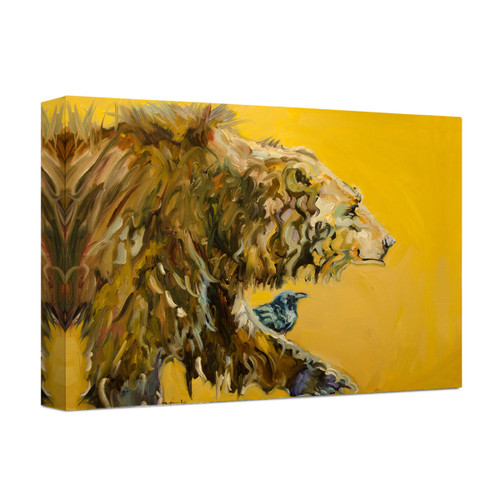 Bear Portrait Wrapped Canvas