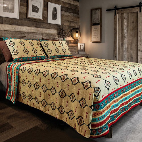 Wayward Arrows Coverlet Set - King - SALE