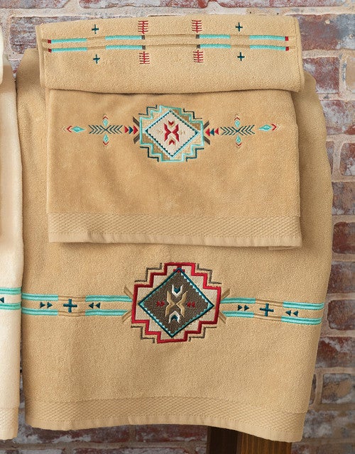 Diamond Creek Beige Towel Set (3 pcs) - OUT OF STOCK UNTIL 05/04/2026
